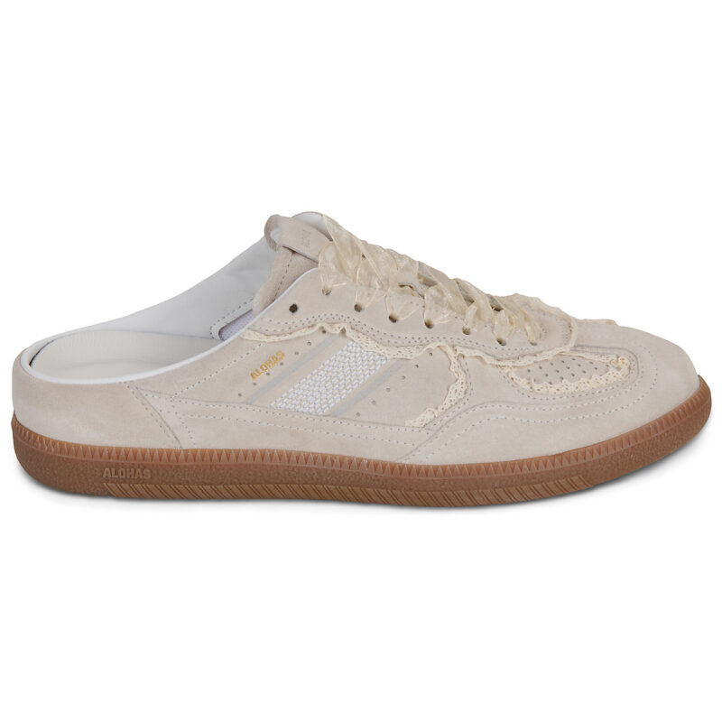 ALOHAS Tb.490 Beige Damen-Sneaker, niedrig geschnitten - Gr&ouml;&szlig;e 2