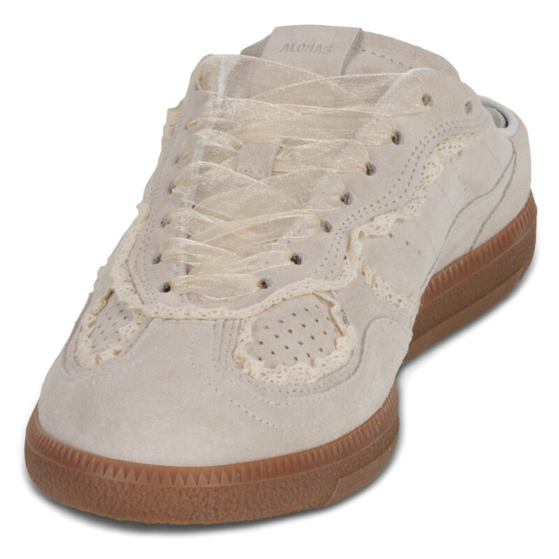 ALOHAS Tb.490 Beige Damen-Sneaker, niedrig geschnitten - Gr&ouml;&szlig;e 3