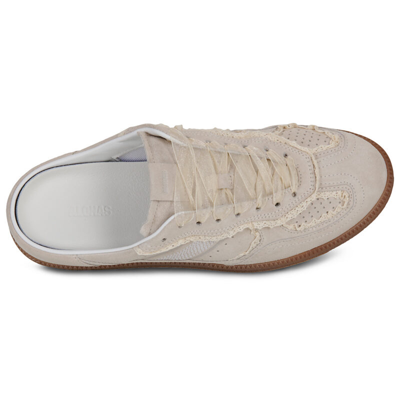 ALOHAS Tb.490 Beige Damen-Sneaker, niedrig geschnitten - Gr&ouml;&szlig;e 6