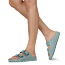 BIRKENSTOCK Arizona Big Buckle EVA Pure / Sage / Stretto Blu Ciabatta Donna - 8
