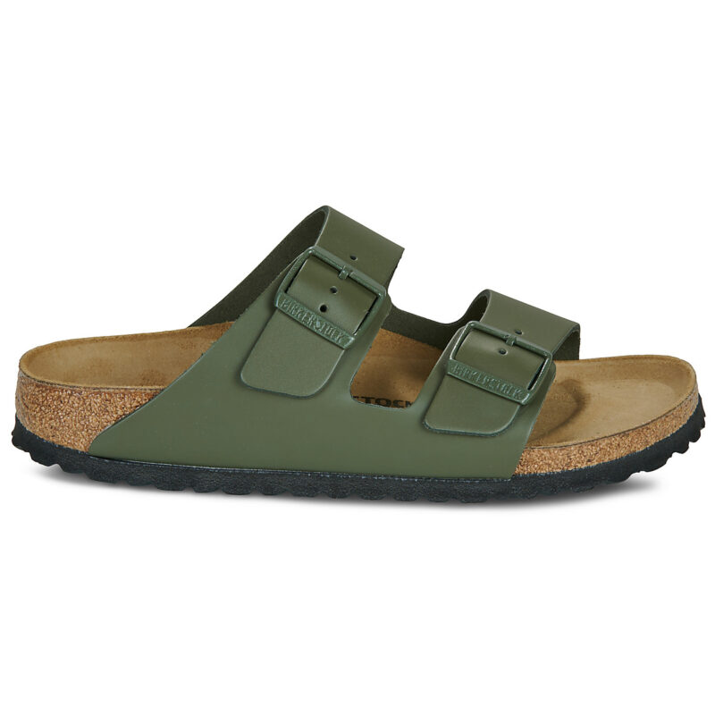 BIRKENSTOCK Arizona Smooth / Leather / Thyme / Narrow Khaki Women's Clog - 2
