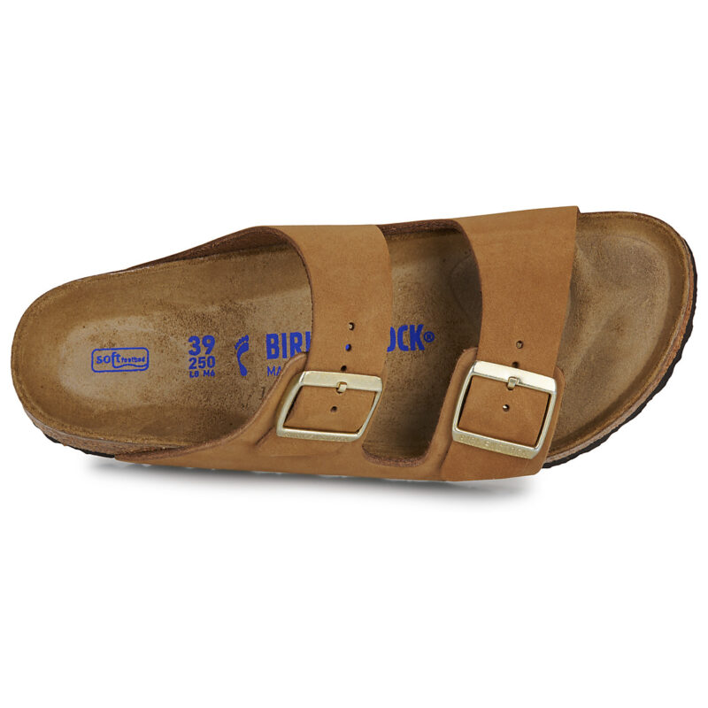 BIRKENSTOCK Arizona Soft Footbed Soft / Footbed / Mink / Stretto marr&oacute;n Ciabatta Mujer - 6