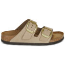 BIRKENSTOCK Arizona Big Buckle Nubuck / Sandcastle / Narrow Beige Women's Clogs - 2