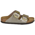 BIRKENSTOCK Arizona Big Buckle Birki-flor / Taupe / Stretto Beige Ciabatta Donna - 2