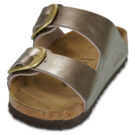 BIRKENSTOCK Arizona Big Buckle Birki-flor / Taupe / Stretto Beige Ciabatta Donna - 3