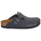 BIRKENSTOCK Boston Suede / Charcoal / Stretto Grigio Zoccoli Donna - 2