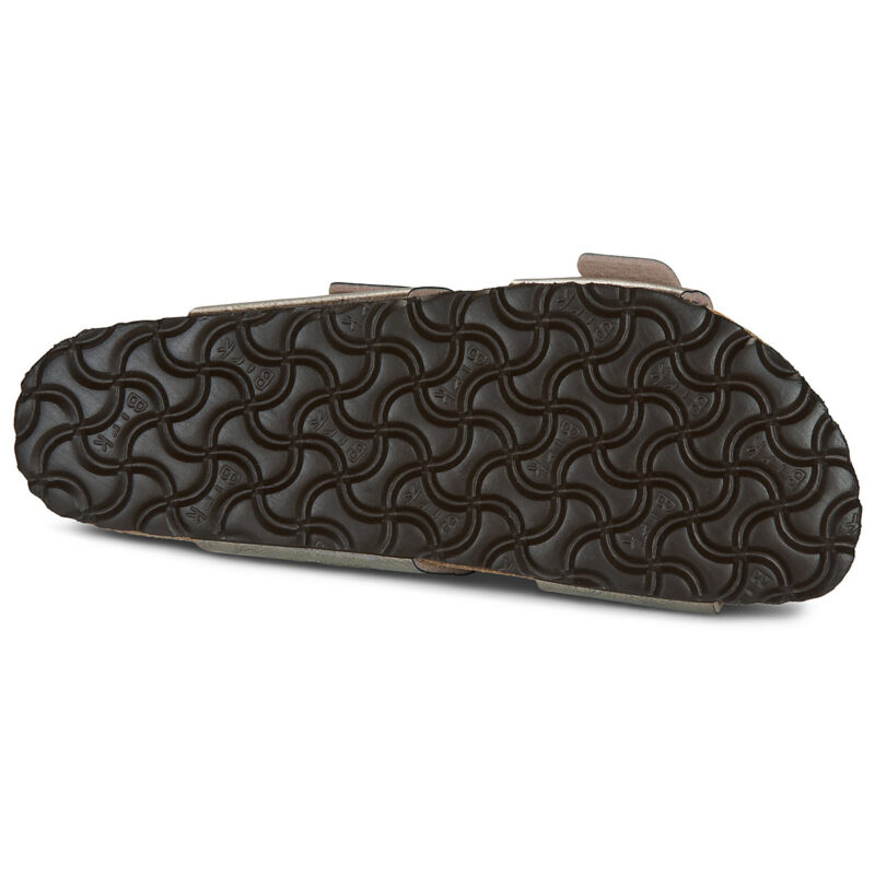 BIRKENSTOCK Sydney Cushion Buckle Birko-flor / Taupe / Stretto Beige Ciabatta Donna - 7