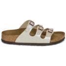 BIRKENSTOCK Florida Birko-flor / Perla / White / Stretto Bianco Ciabatta Donna - 2