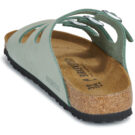 BIRKENSTOCK Florida Nubuck / Pure / Sage / Stretto Blu Ciabatta Donna - 5