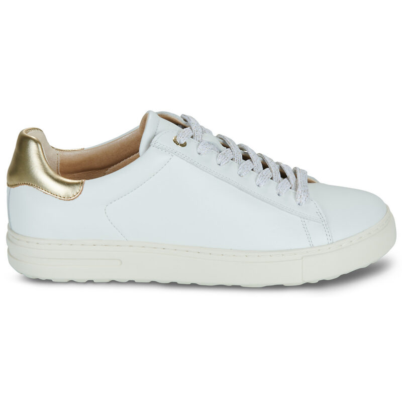 BIRKENSTOCK Bend Low Pelle / Naturel / White / Metallic / Rosa / Regular Bianco Sneakers basse Donna - 2
