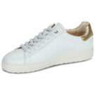 BIRKENSTOCK Bend Low Pelle / Naturel / White / Metallic / Rosa / Regular Bianco Sneakers basse Donna - 4