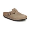 BIRKENSTOCK Boston Pelle / Huilé / Tabacco / Brown / Stretto Marrone Zoccoli Donna