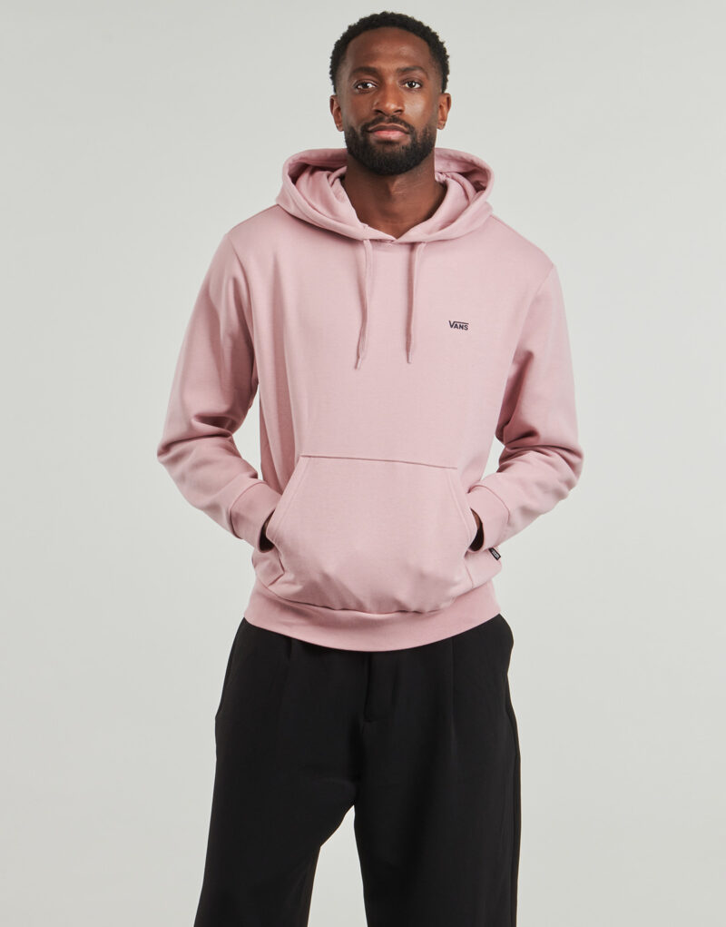 Felpe con cappuccio Vans LEFT CHEST PO Rosa - Felpe con cappuccio Abbigliamento Uomo - 2