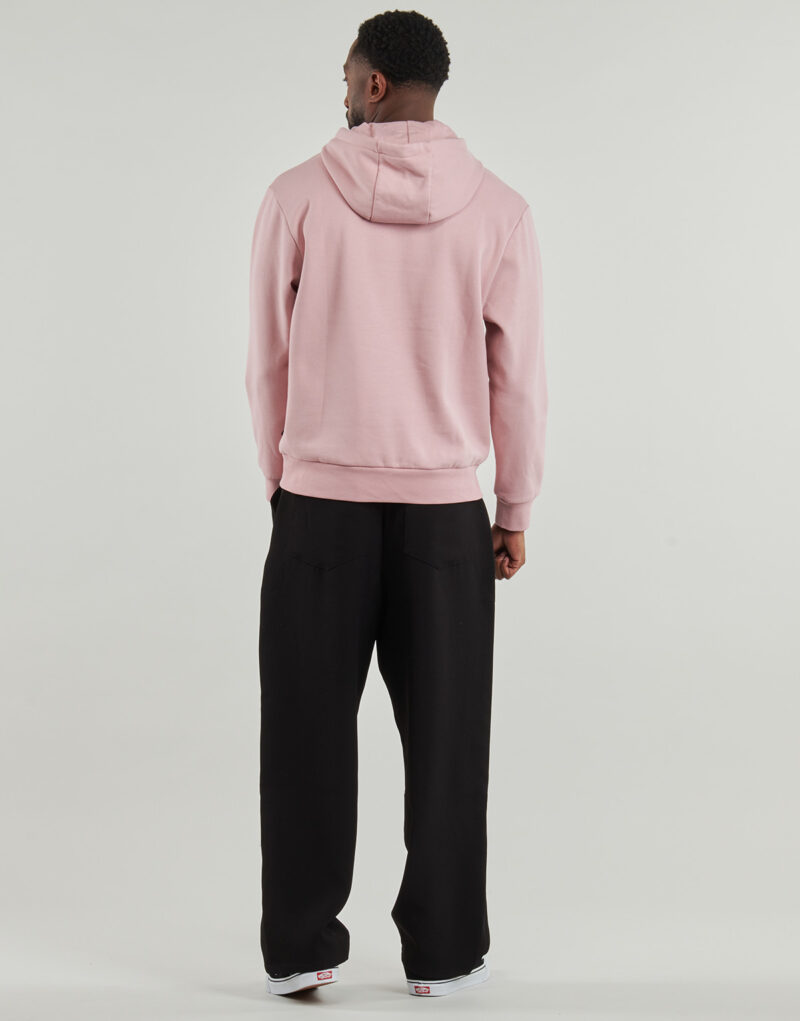 Felpe con cappuccio Vans LEFT CHEST PO Rosa - Felpe con cappuccio Abbigliamento Uomo - 4