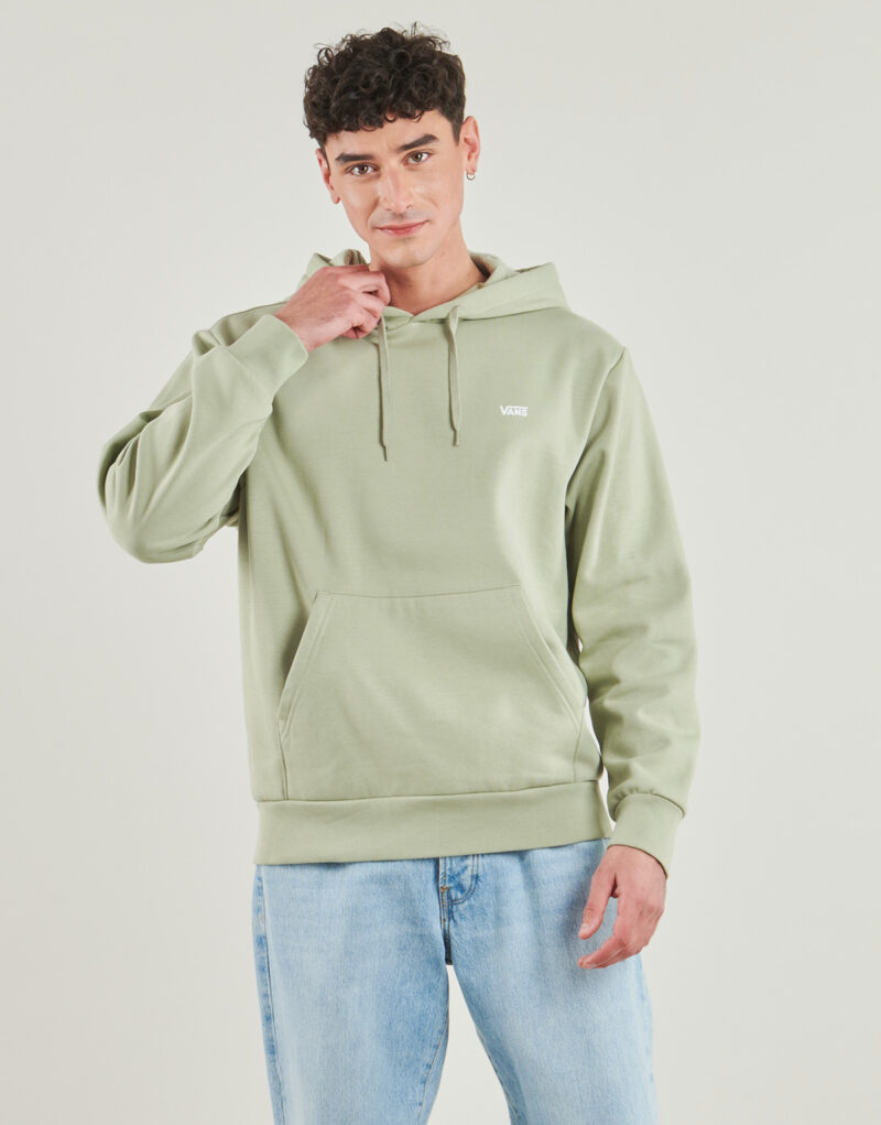 Felpe con cappuccio Vans LEFT CHEST PO Verde - Felpe con cappuccio Abbigliamento Uomo - 2