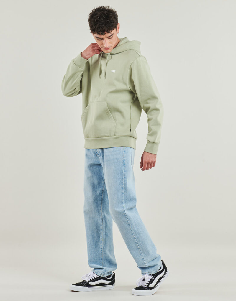 Felpe con cappuccio Vans LEFT CHEST PO Verde - Felpe con cappuccio Abbigliamento Uomo - 3