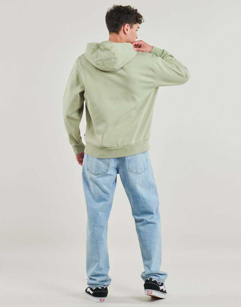 Felpe con cappuccio Vans LEFT CHEST PO Verde - Felpe con cappuccio Abbigliamento Uomo - 4