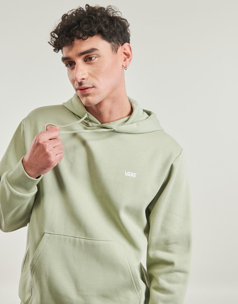 Felpe con cappuccio Vans LEFT CHEST PO Verde - Felpe con cappuccio Abbigliamento Uomo - 5