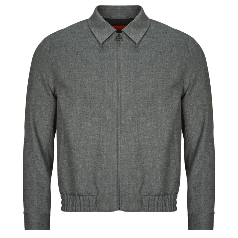 Jacket HUGO Hellys241F1X Grey Men's Jackets - 1