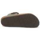 BIRKENSTOCK Ramses Birko-flor / Nubuck / Stone / Regular Grigio Infradito Uomo - 4