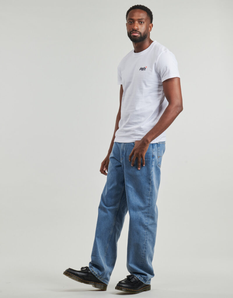Jeans Flare Vans CHECK-5 LOOSE DENIM PANT Blu Jeans Flare Uomo - 3