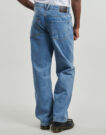 Jeans Flare Vans CHECK-5 LOOSE DENIM PANT Blu Jeans Flare Uomo - 4