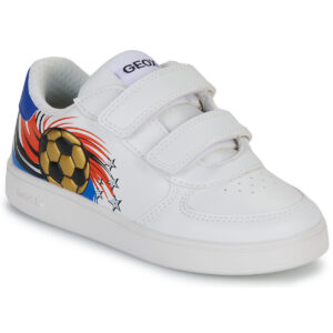 Scarpe bambini ragazzo Geox  J ECLYPER BOY D  Bianco Geox 8058192663703