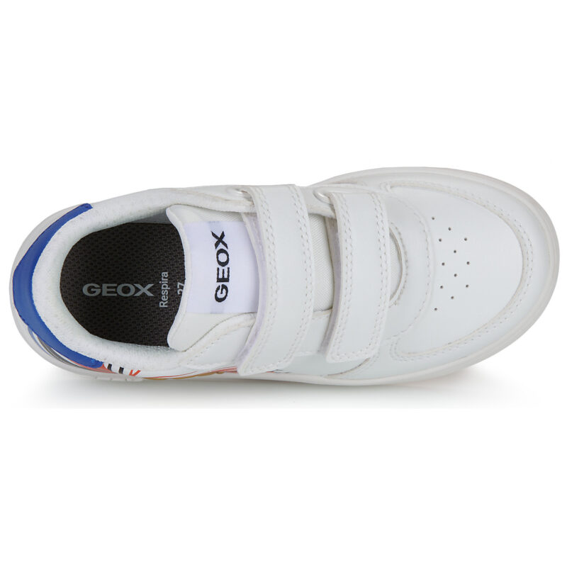 Geox J ECLYPER BOY D Bianco Sneakers Bambino - 6