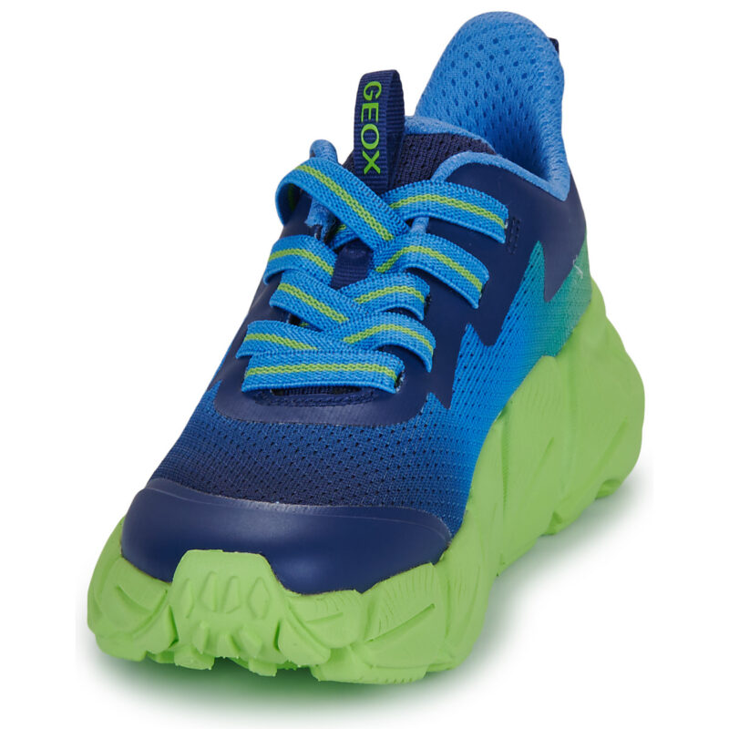 Geox J FLEXYPER FAST BOY Multicolore - Sneakers Bambino - 3