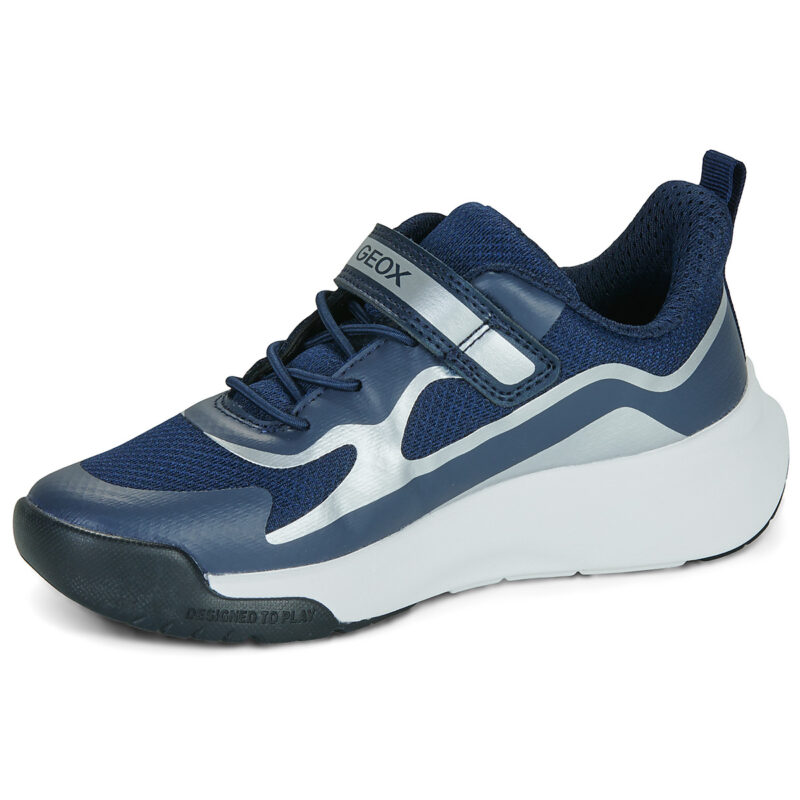 Geox J PRO-RAN BOY F Blu Sneakers Bambino - 4