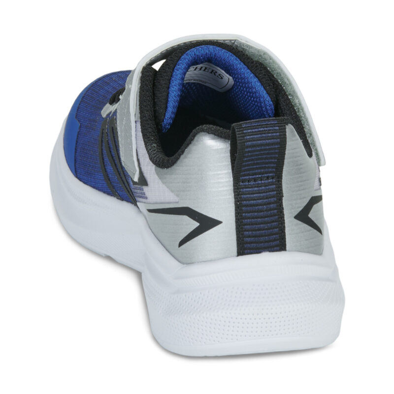 Skechers MICROSPEC VELOCITY Blu Sneakers Bambino - 5