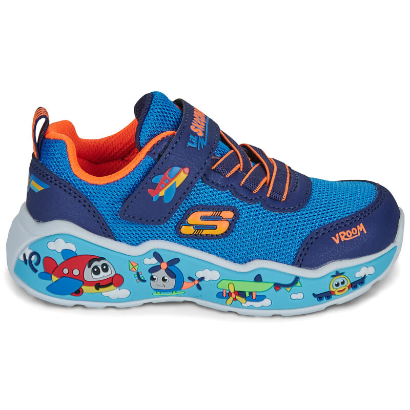 Skechers PLAY SCENE Blu Sneakers Bambino - 2