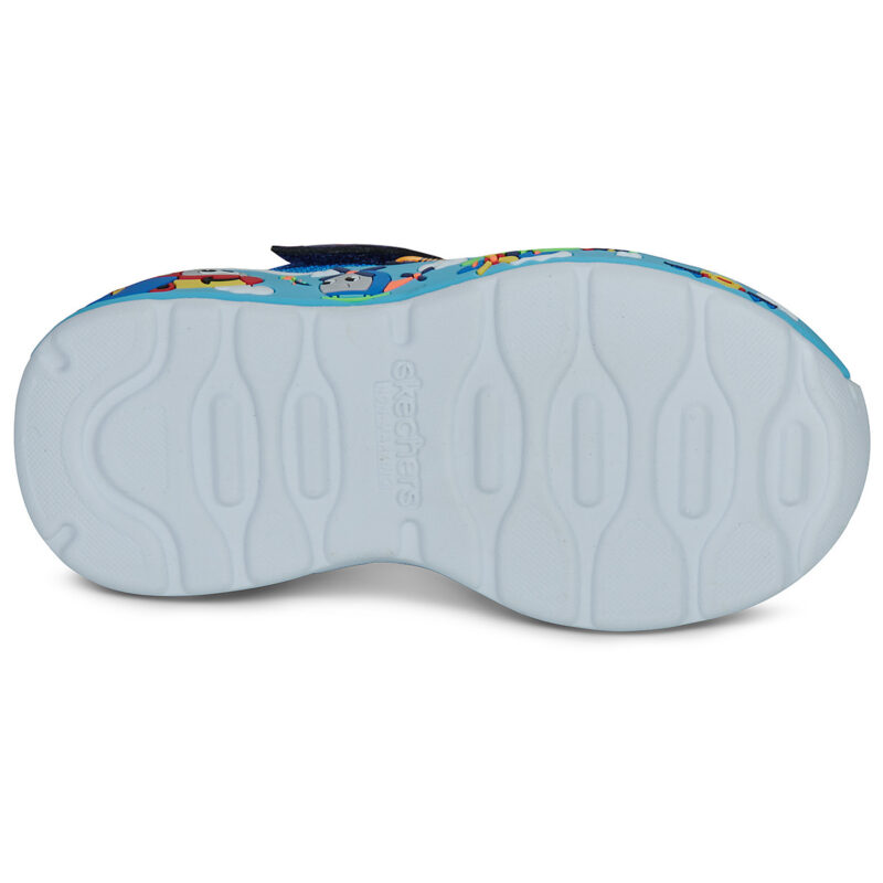 Skechers PLAY SCENE Blu Sneakers Bambino - 7