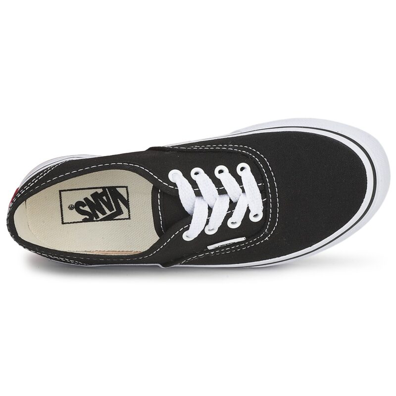 Vans AUTHENTIC Nero Sneakers Bambino - 6