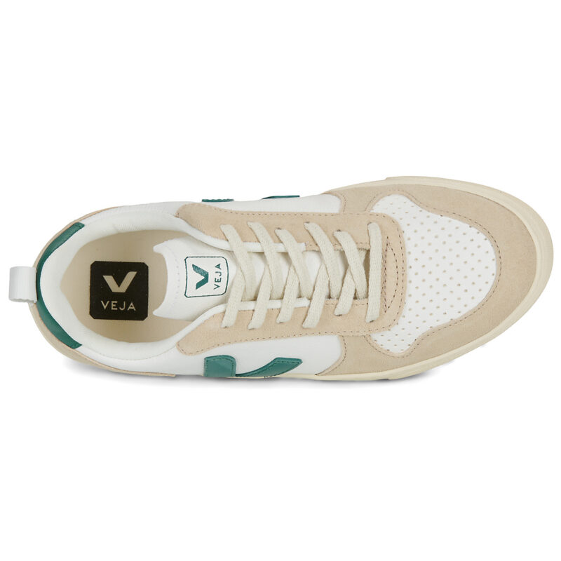 Veja Kleine wei&szlig;e V-10-Sneaker f&uuml;r Kinder - Gr&ouml;&szlig;e 6