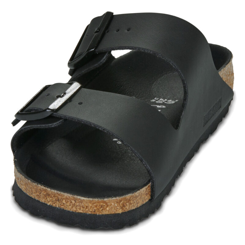 BIRKENSTOCK Arizona Birko-flor / Triples / Black / Stretto Nero Ciabatte Uomo - 3