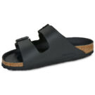 BIRKENSTOCK Arizona Birko-flor / Triples / Black / Stretto Nero Ciabatte Uomo - 4