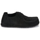 BIRKENSTOCK Utti Lace Suede / Black / Regular Nero Derby Uomo - 2