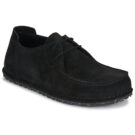 BIRKENSTOCK Utti Lace Suede / Black / Regular Nero Derby Uomo - 1