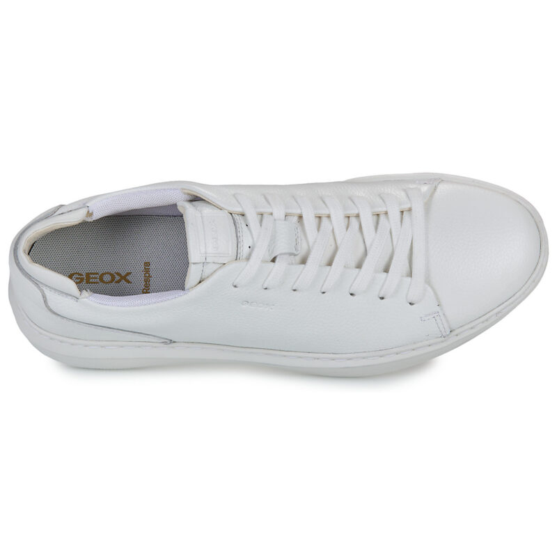 Geox U DEIVEN Wei&szlig;e Herren-Sneaker - Gr&ouml;&szlig;e 6