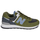 New Balance 574 Kaki Sneakers Uomo - 2