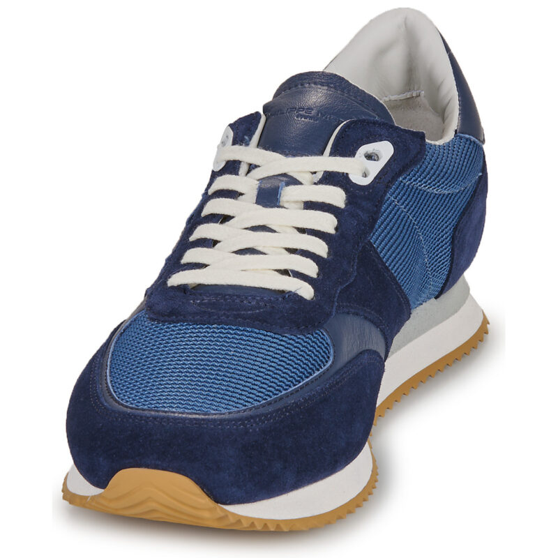 Philippe Model  BLVILLE LOW MAN  Blu -  Sneakers Uomo - 3