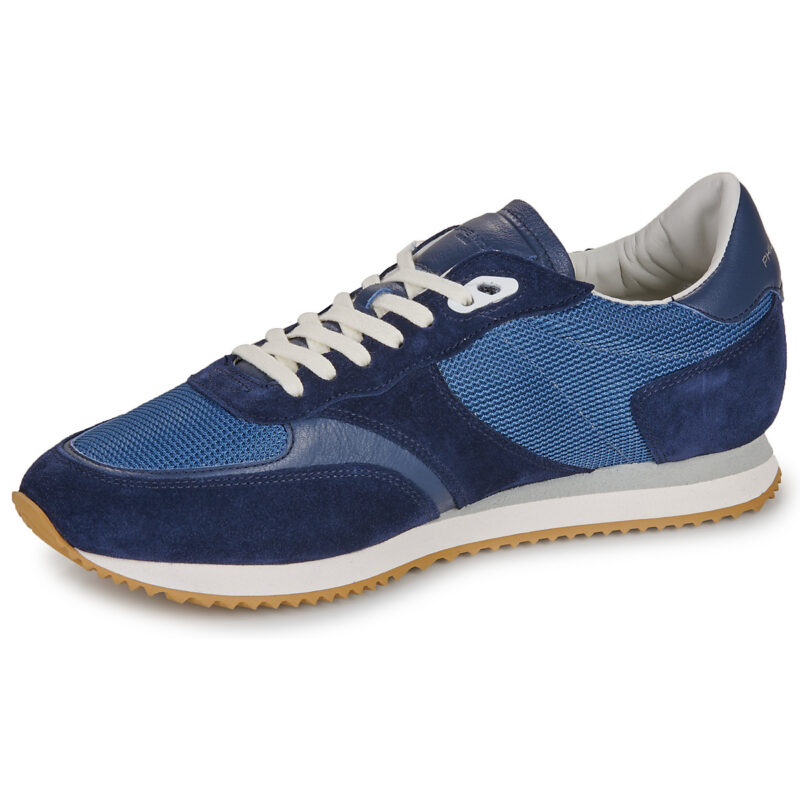 Philippe Model  BLVILLE LOW MAN  Blu -  Sneakers Uomo - 4