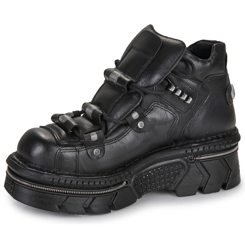 New Rock LUXOR Black Men's Boots - 4