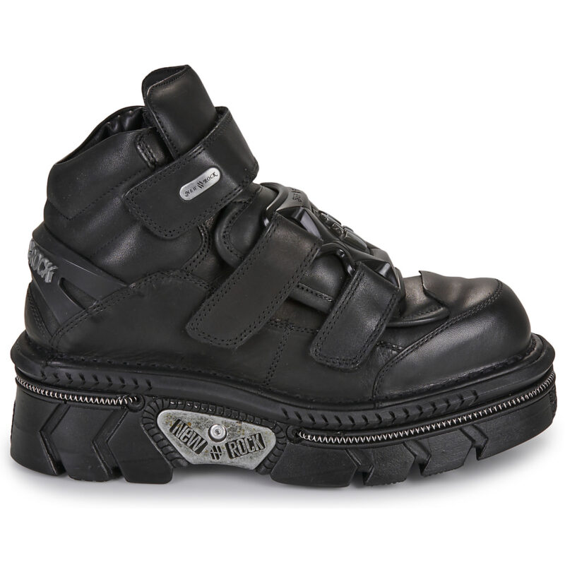 New Rock  M-285-C51  Nero -  Stivaletti Uomo - 2