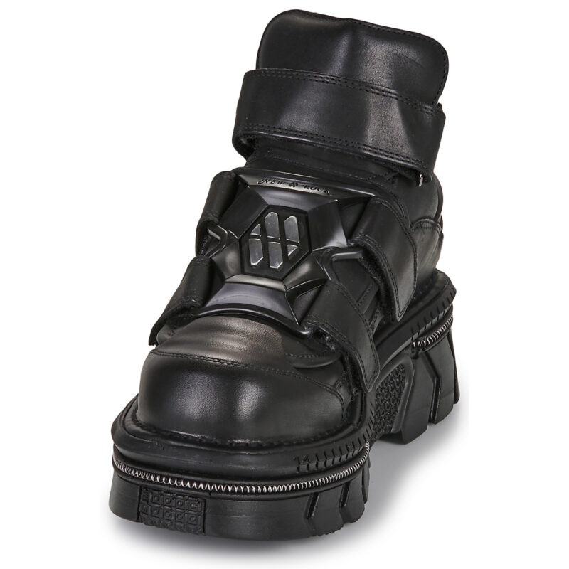 New Rock  M-285-C51  Nero -  Stivaletti Uomo - 3