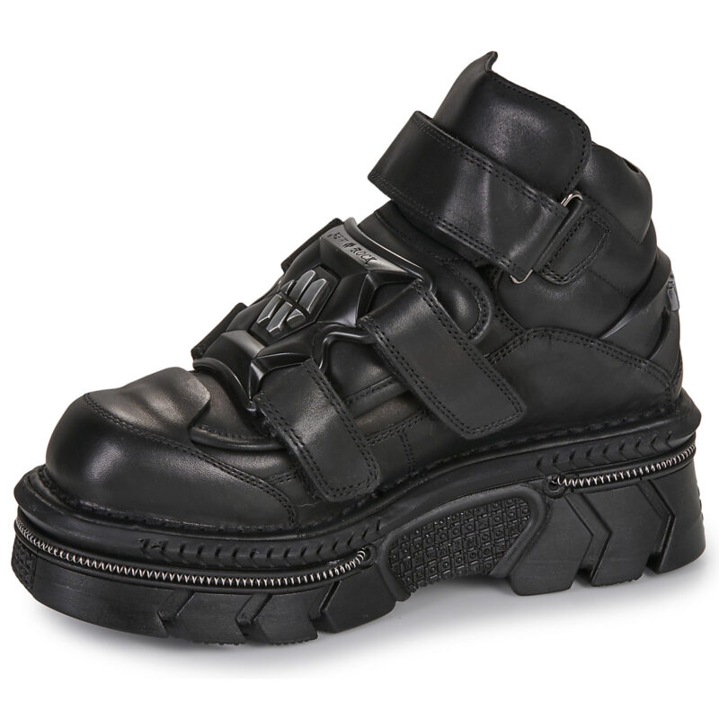New Rock  M-285-C51  Nero -  Stivaletti Uomo - 4