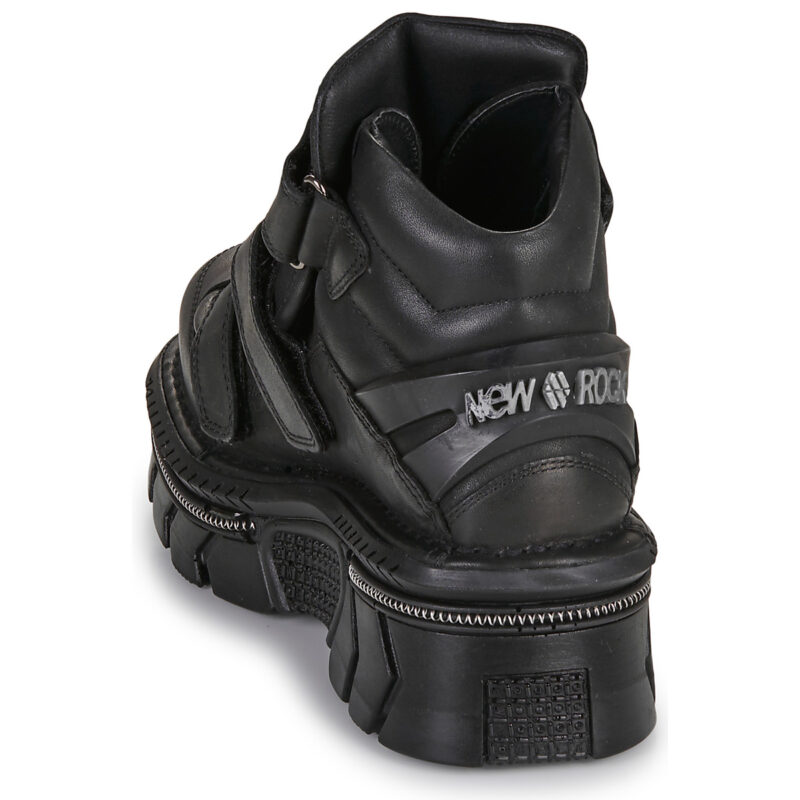 New Rock  M-285-C51  Nero -  Stivaletti Uomo - 5