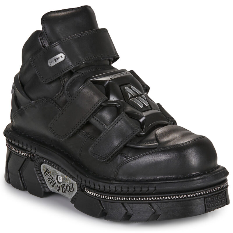 New Rock  M-285-C51  Nero -  Stivaletti Uomo - 1