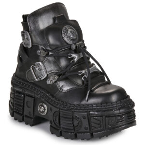 Stivaletti uomo New Rock  M-WALL052-C1  Nero New Rock 8445370168448